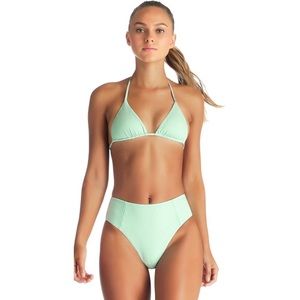 Vitamin A Swim Neutra EcoRib Siena high waist bottom